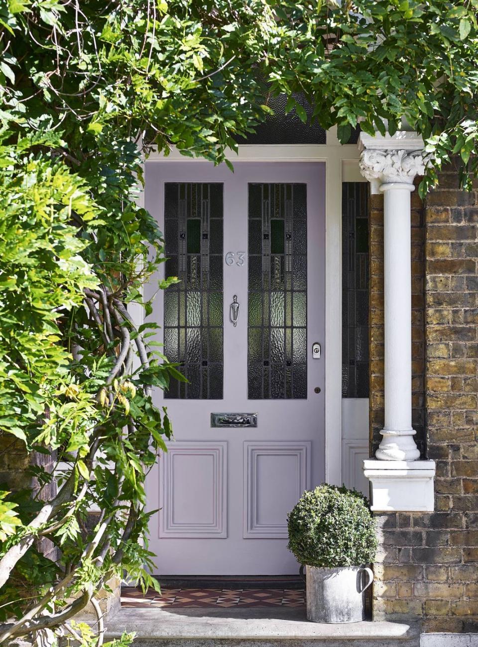 dulux lavender quartz purple front door