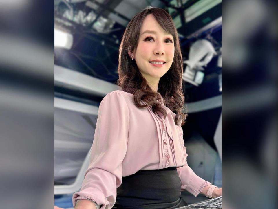 41歲美女主播吳宇舒宣布懷孕。（圖：吳宇舒臉書）