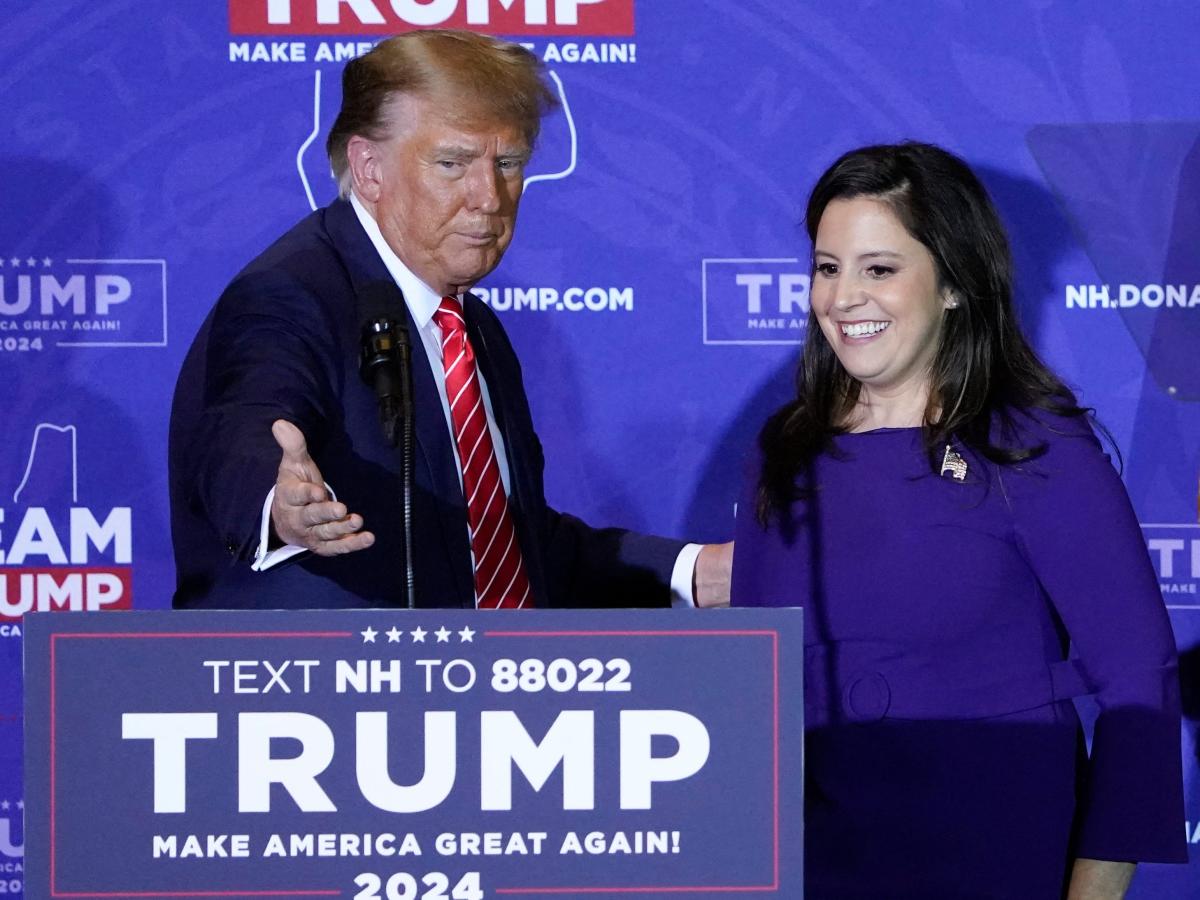 Elise Stefanik, the No. 4 House Republican who has been floated as a