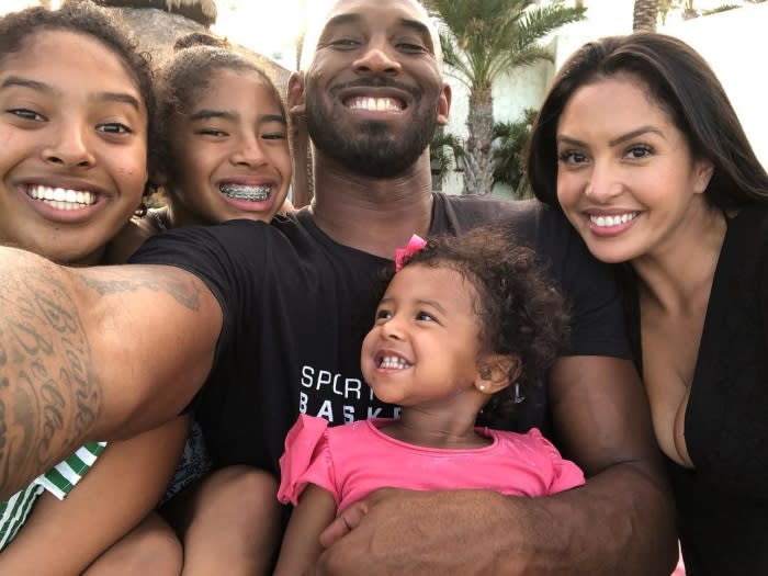 Familia de Kobe Bryant