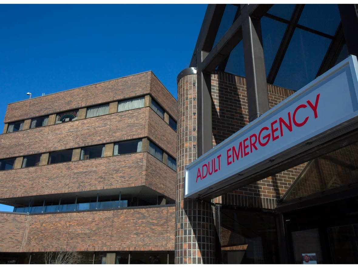 The Health Sciences Centre's emergency room will be integrated with ER services at the new mental health facility currently under construction. (Paul Daly/CBC - image credit)