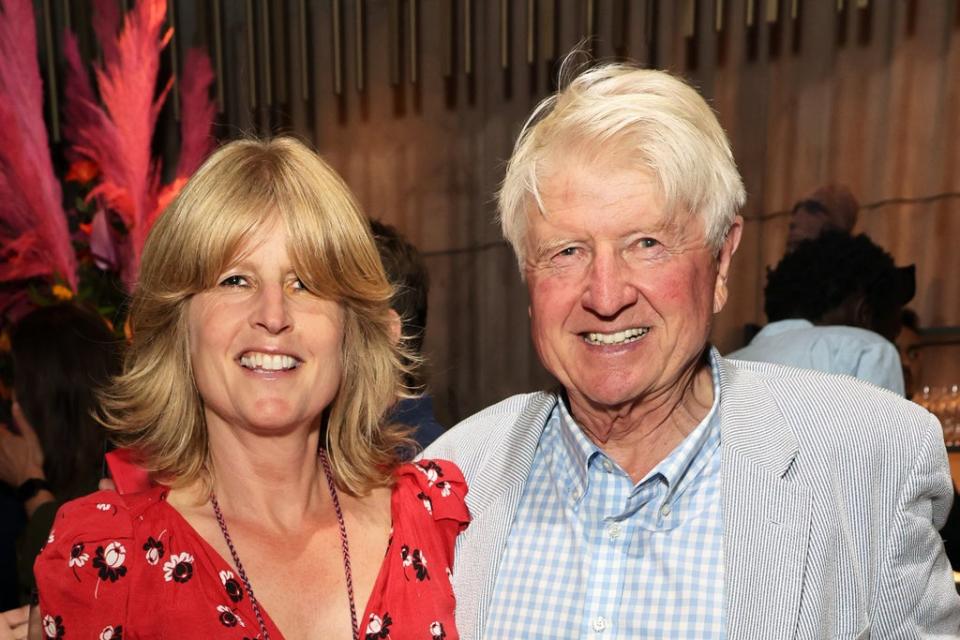 Rachel Johnson and Stanley Johnson (Dave Benett/Getty Images)