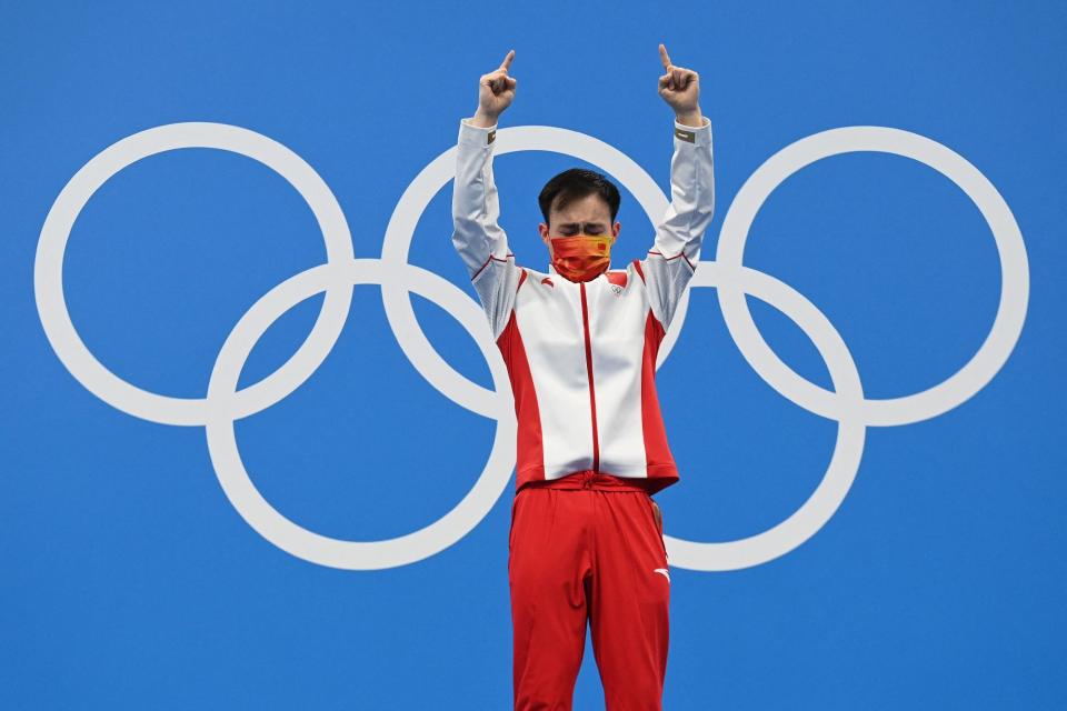 Unforgettable Photos of Athletes Finding Out They Won Gold at the Tokyo Olympics