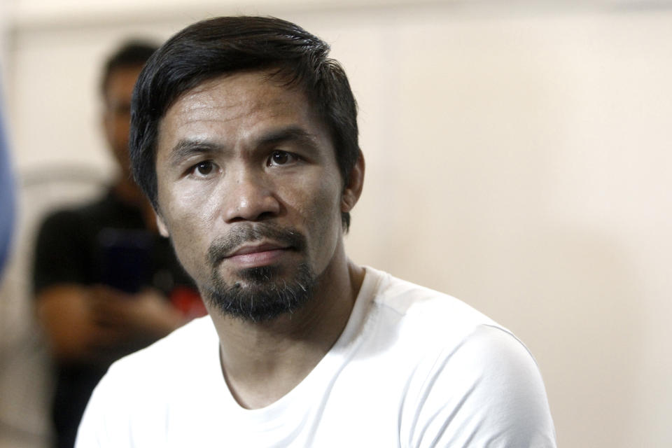 Manny Pacquiao doesn’t attract the audience he once used to, but the livestream of his fight against Lucas Matthysse on Saturday could surprise in viewership if it gets competitive. (AP Photo/Yam G-Jun)