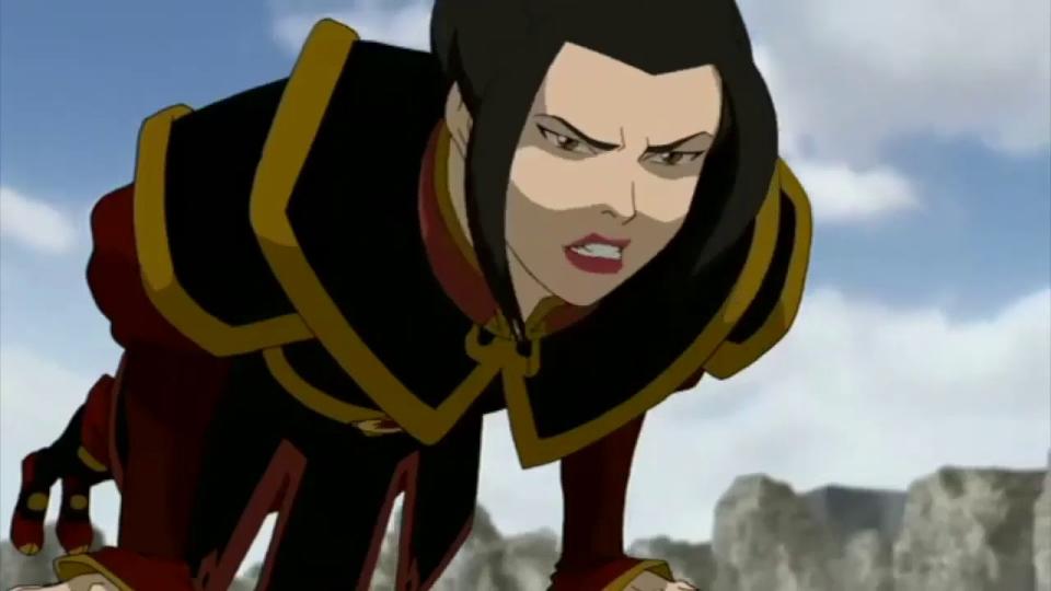 Azula at the Boiling Rock in Avatar: The Last Airbender.