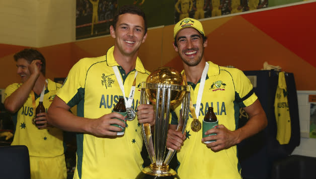 Mitchell Starc and Josh Hazlewood