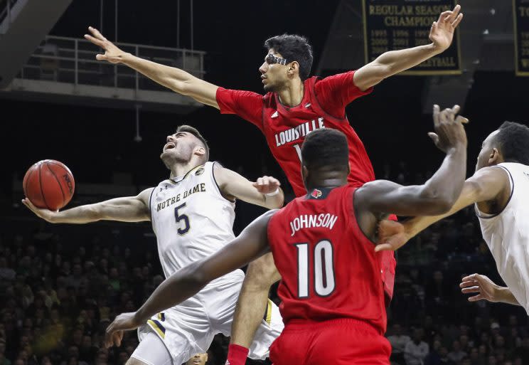 Notre Dame's Matt Farrell might be the most improved player in college basketball. (Getty)