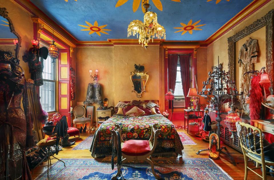 Filmmaker and photographer Tony Notarberardino has also lived in the Chelsea since the mid-’90s, creating a colorful space dedicated to his mesmerizing collection of objects.