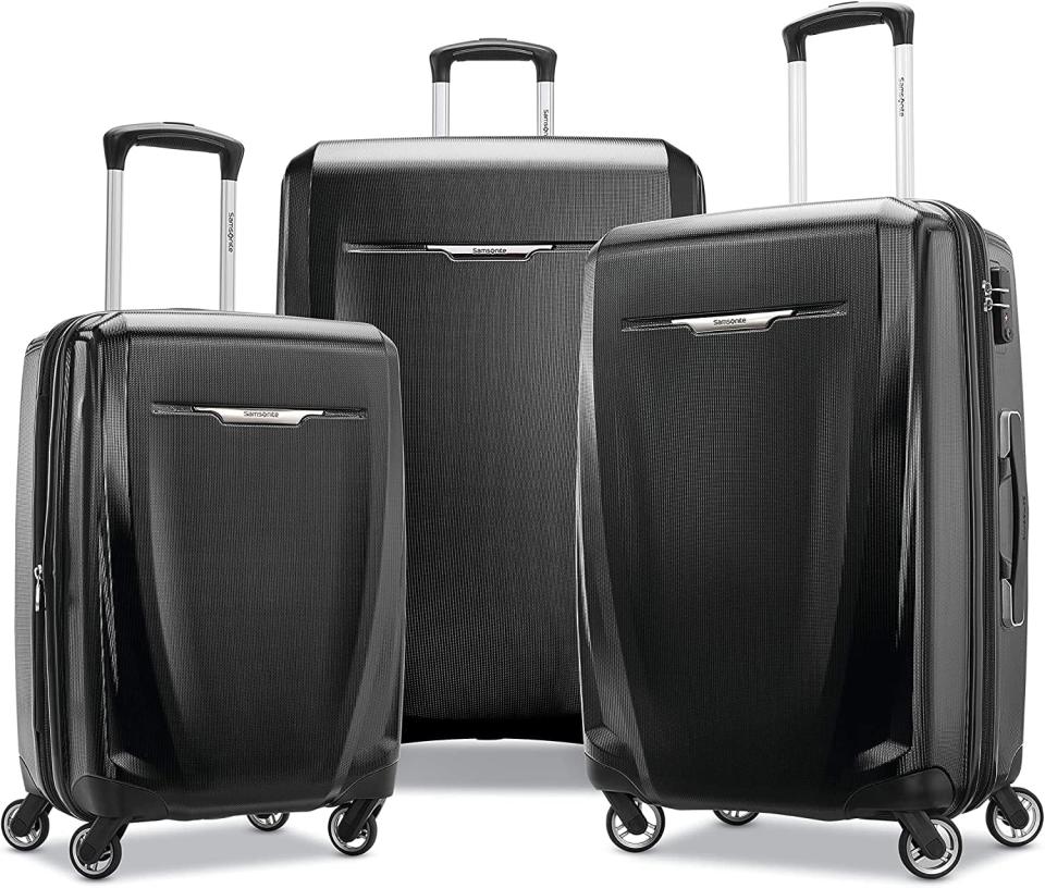 <p>Anticipating a big year of travel? You'll need to have a durable luggage set in tow to help get you through the craze of this year's travel scene - and this <span>Samsonite Winfield 3 DLX Hardside Expandable Luggage</span> ($320, originally $780) should do just the trick. Bonus: it comes with a 10-year limited warranty, too!</p>
