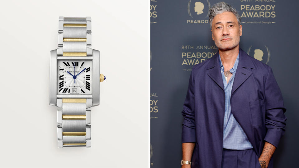 Taika Waititi: Cartier Tank Française Watch