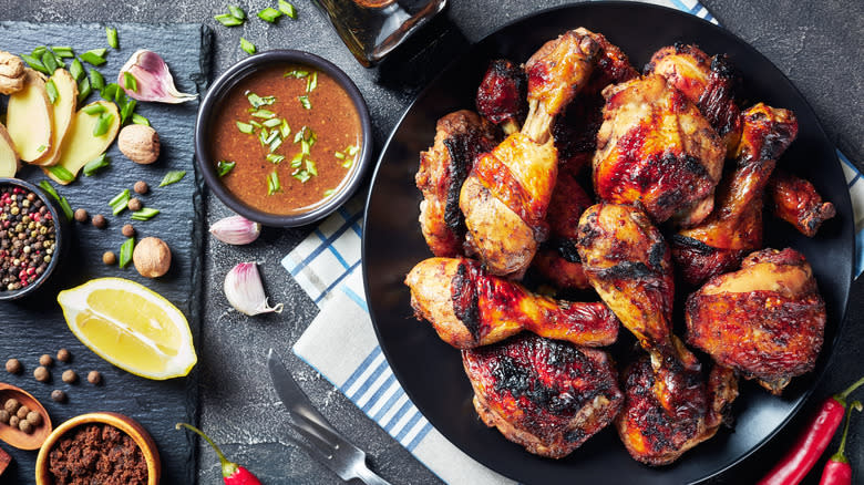 jamaican jerk chicken drumsticks