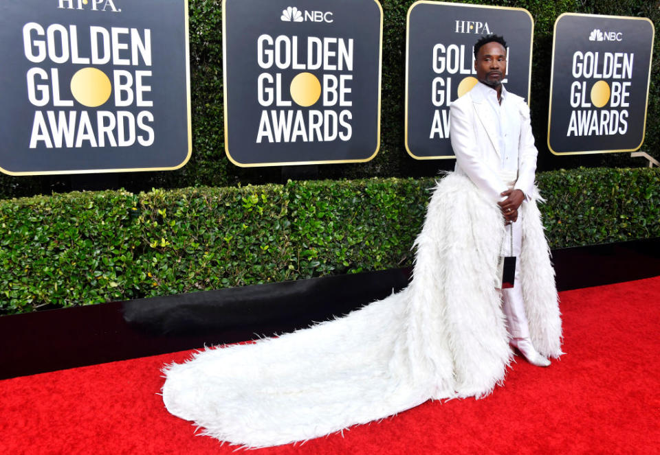 Billy Porter attends the 77th Annual Golden Globe Awards at The Beverly Hilton Hotel on January 05, 2020 in Beverly Hills, California. | Frazer Harrison—Getty Images