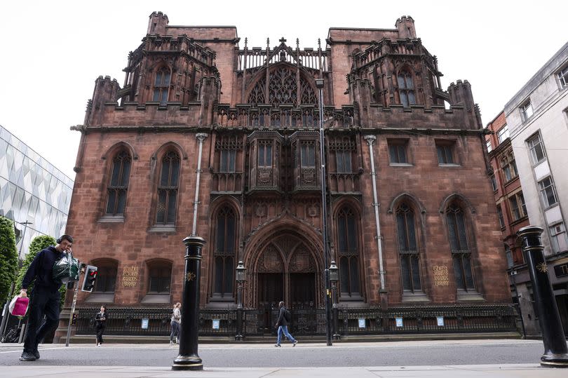 The John Rylands Library on Deansgate