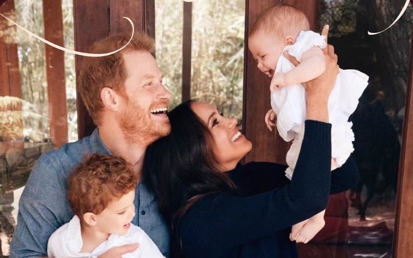 The Duke and Duchess of Sussex with Archie and Lilibet - Alexi Lubomirski/Prince Harry and Meghan, The Duke and Duchess of Sussex