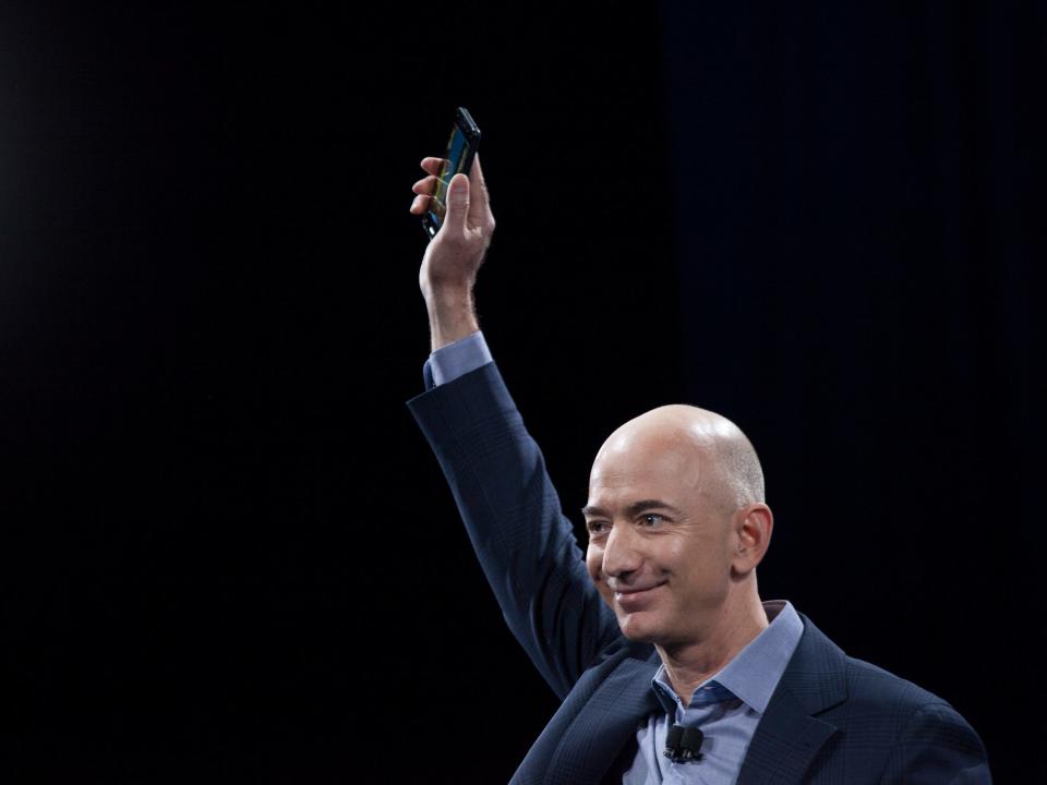 Amazon Fire Phone Jeff Bezos