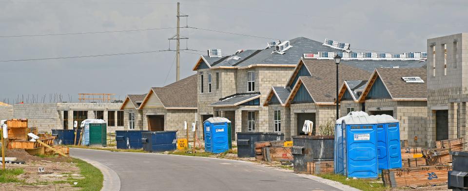 Construction of Promenade Estates on Palmer Ranch began in 2019 and is continuing in some sections, with others complete.