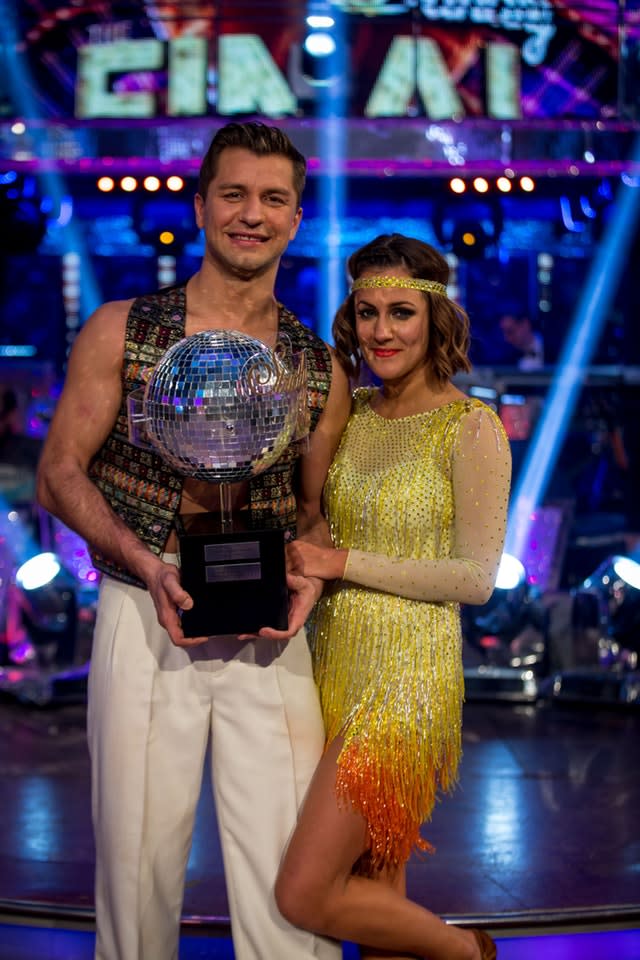 <p>The pair battled through a surprising number of weeks on the show in 2010.</p>