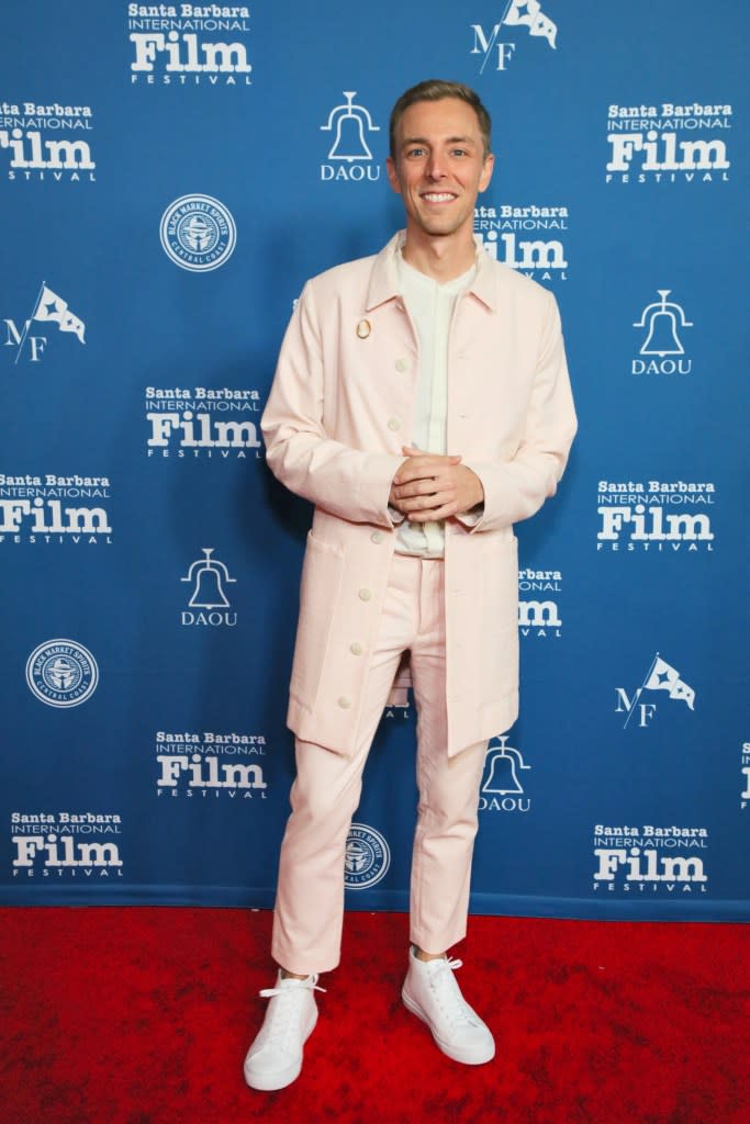 Steve Pinder attends the 39th Annual Santa Barbara International Film Festival at The Arlington Theatre on February 08, 2024 in Santa Barbara, California.