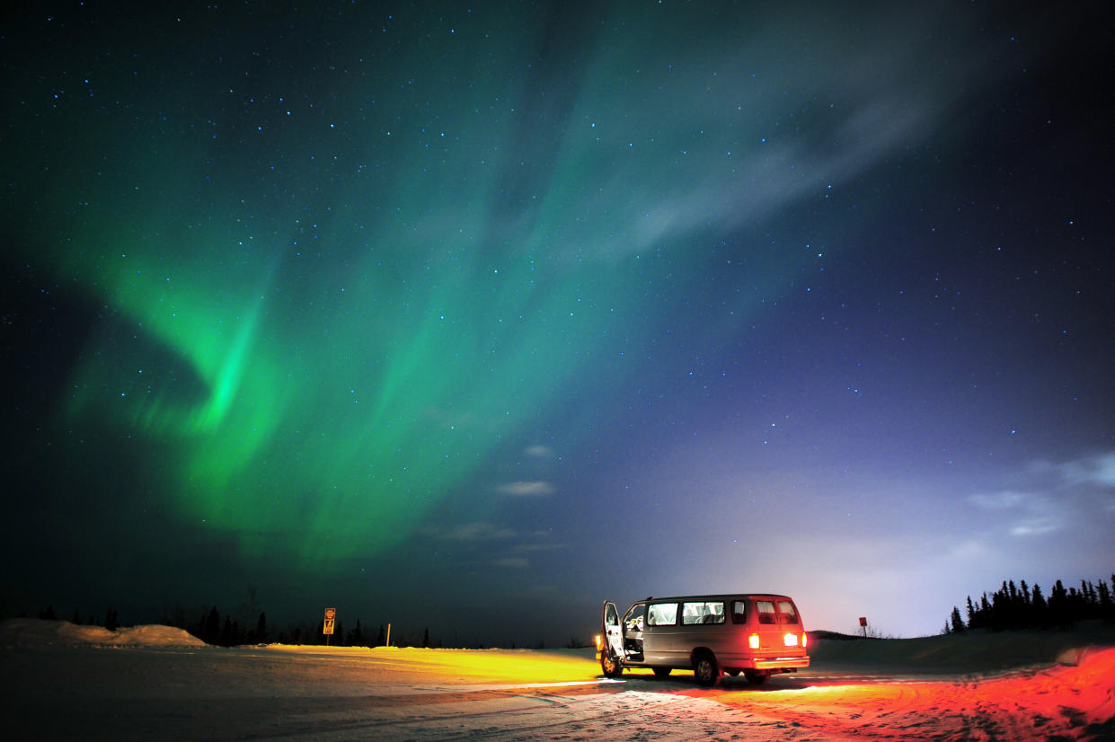 Fairbanks, Alaska, is one of the most reliable locations for Northern Lights hunters - Piriya