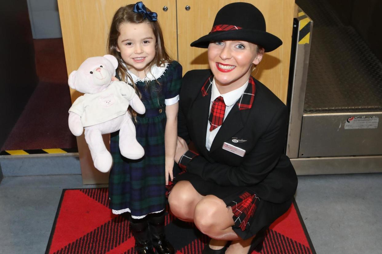 Cabin crew member Kirsty Walter reunited Summer with her lost bear: The Big Partnership