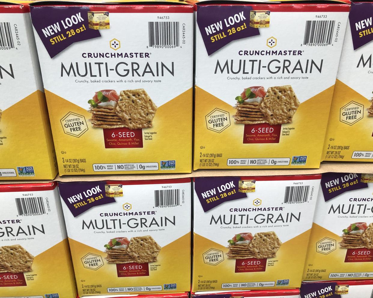 Crunchmaster Multi-Grain Crackers, 2-Pack