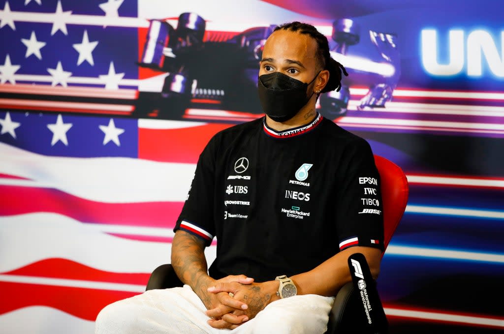 Hamilton came second to Verstappen at the US Grand Prix (Getty Images)