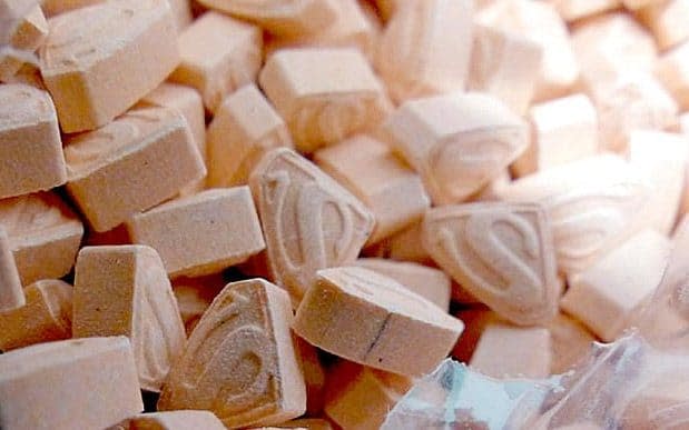 Some 120,000 "superman" ecstasy tablets which were seized in Dublin - Newsteam