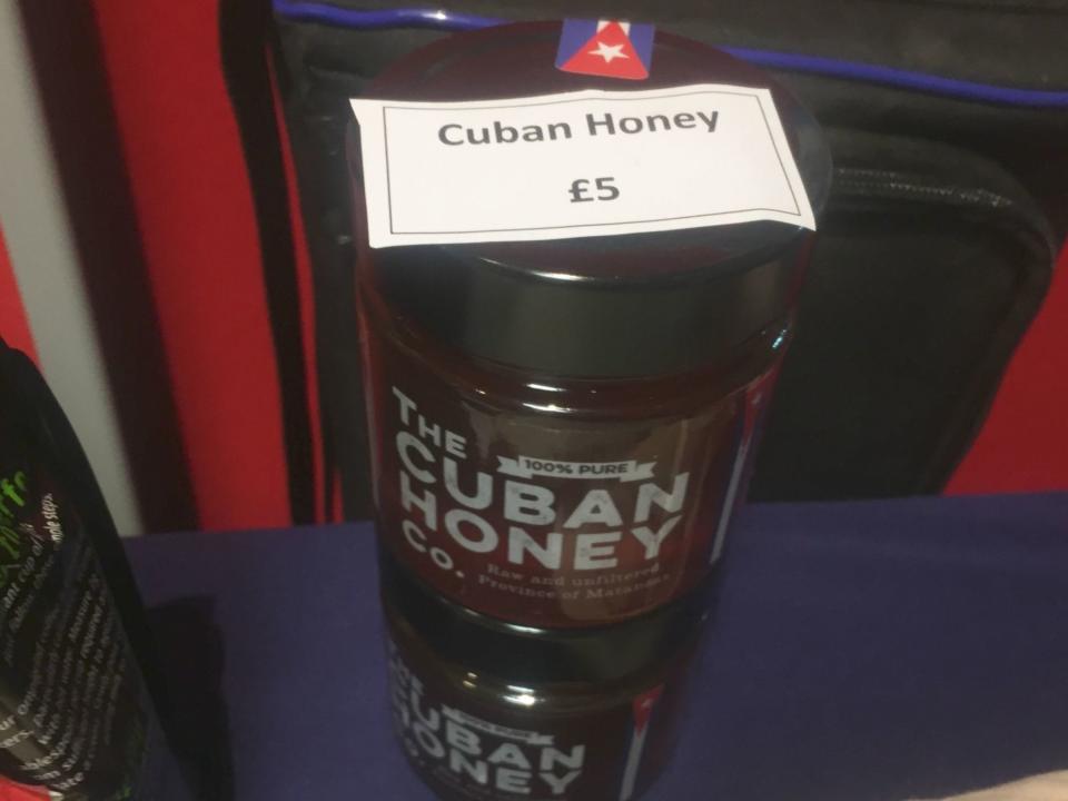 <p>If you’re craving something sweet and Tesco is too far away, why not pick up a jar of Cuban honey? It’ll go perfectly with the loaf of bread we know you’ve obviously got stashed away… (Sky News) </p>