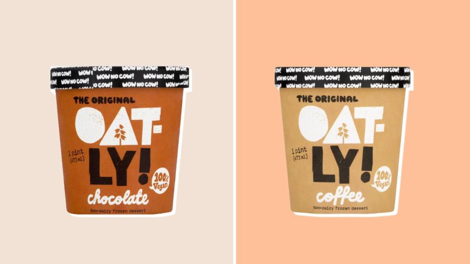 The oat base in Oatly allows for a creamy, dairy-like texture.