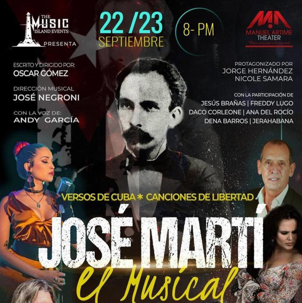 Concierto dramatizado sobre los “Versos Sencillos” de José Martí. Cortesía