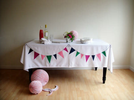 Bunting Tablecloth