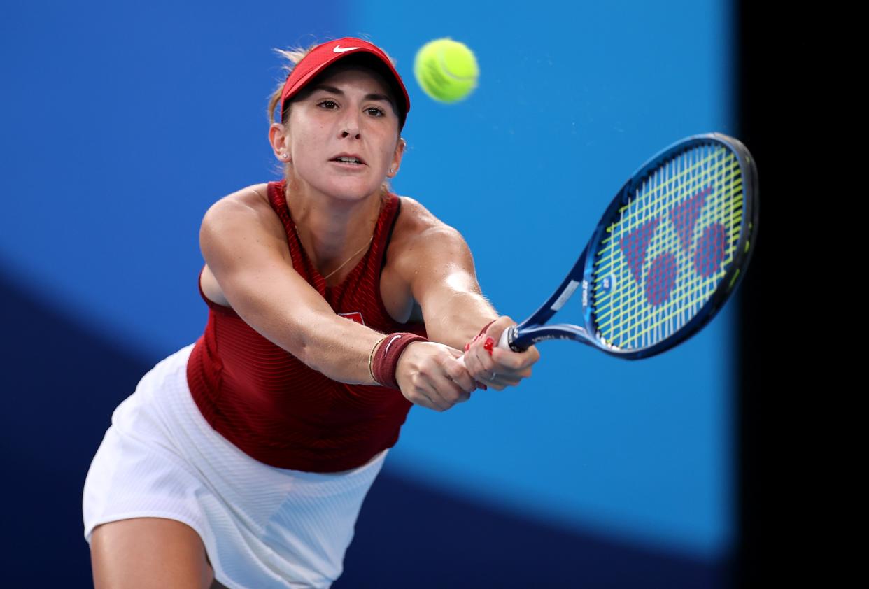 Belinda Bencic secured her spot in the final with a win over Elena Rybakina (Getty Images)