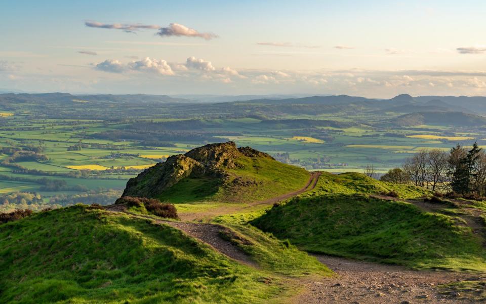 View from the Wrekin, Shropshire - Getty