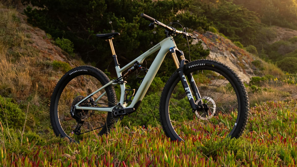 Specialized Epic 8 Evo in a field