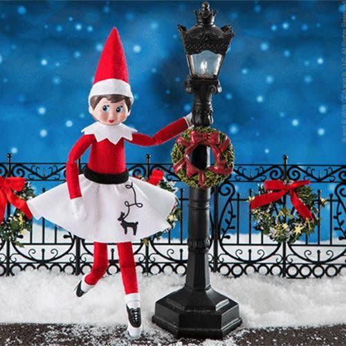 Elf on the Shelf Rocking Around the Christmas Tree