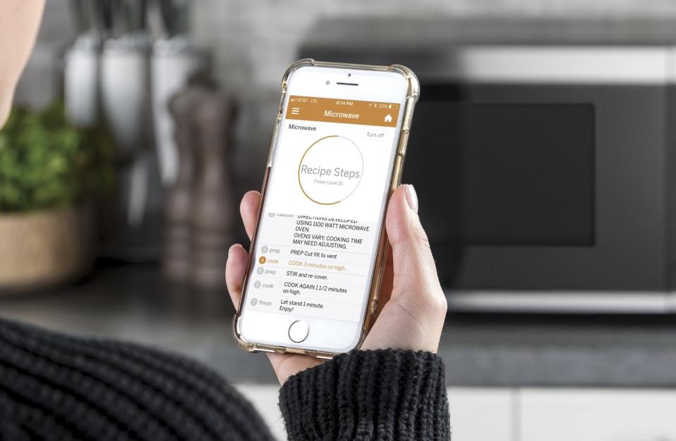 GE's lineup of connected microwaves can now be controlled by the GoogleAssistant