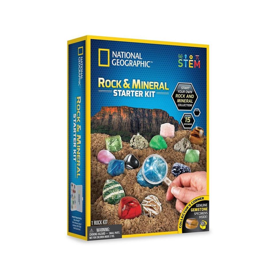 18) National Geographic Rock and Mineral Starter Kit