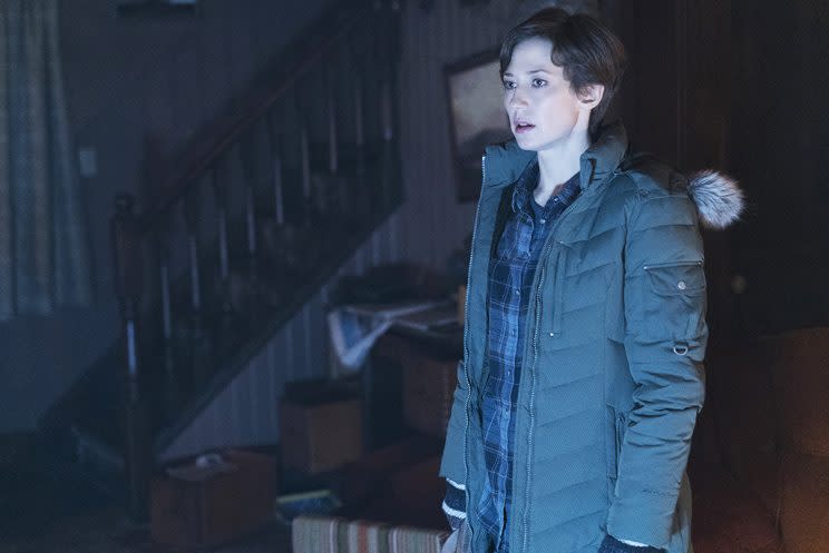 Carrie Coon as Gloria Burgle in FX's Fargo. (Credit: FX)