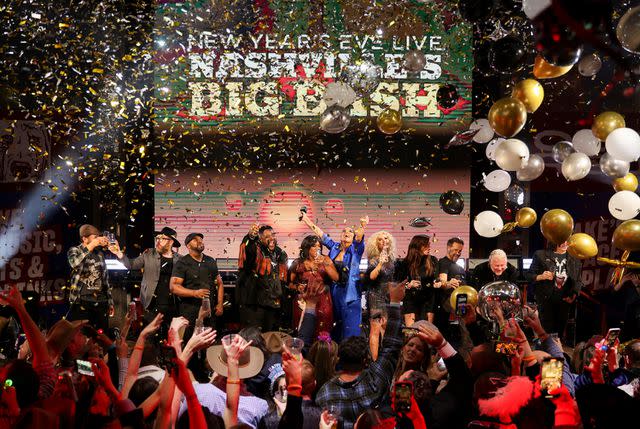 <p>Dillon Sherlock/CBS via Getty</p> New Year's Eve Live: Nashville's Big Bash.