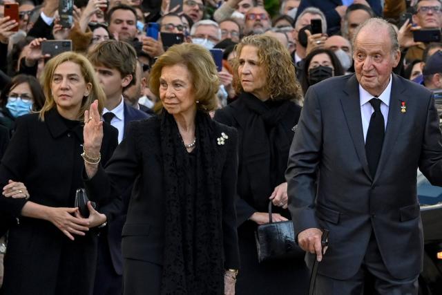 Queen Anne-Marie Wears Cross from Wedding to King Constantine Funeral