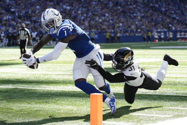 Colts receiving group takes major step in win over Jaguars - The