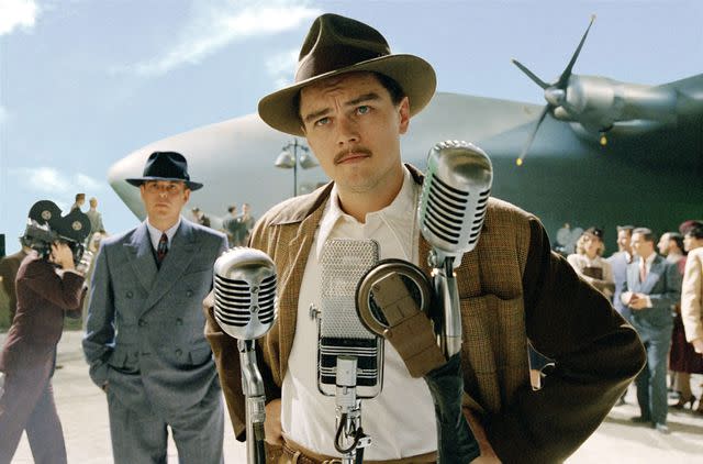 Everett Leonardo DiCaprio in The Aviator