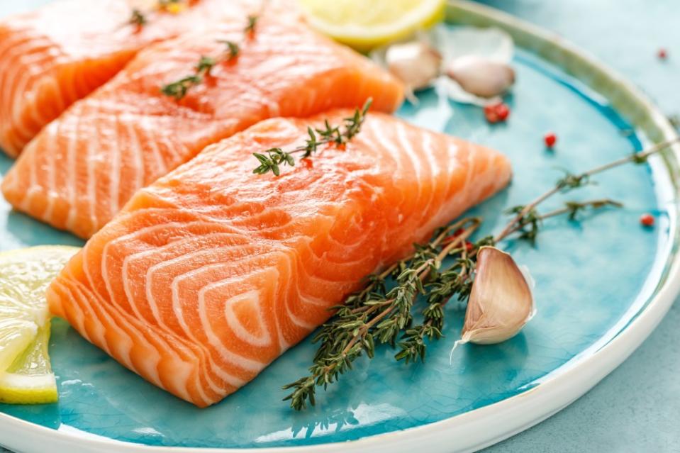 Fatty fish provides the body all of the healthy fats it needs as well as protein. Sunny Forest – stock.adobe.com