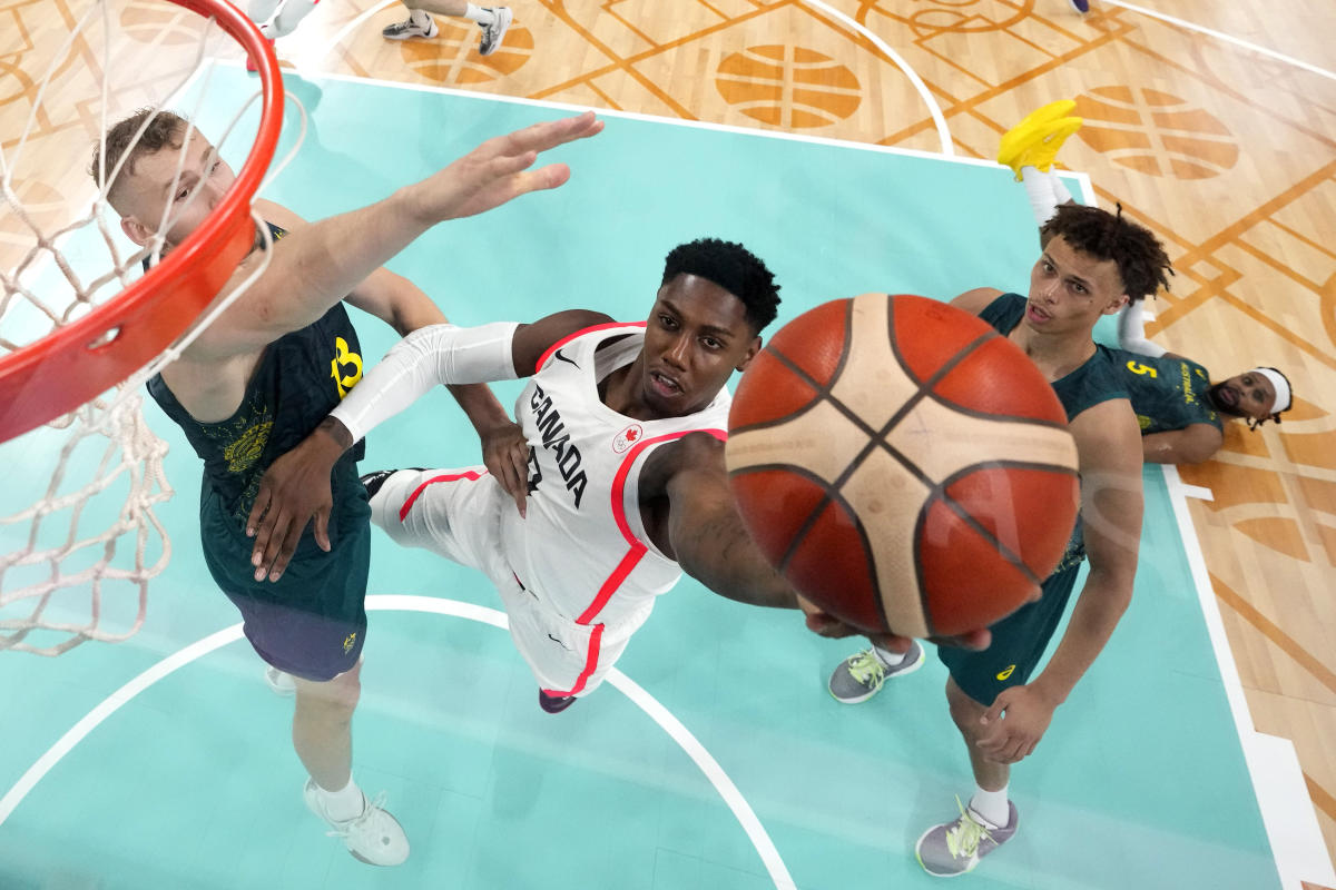 2024 Olympics Day 4 Recap Raptors star RJ Barrett leads Canada to win