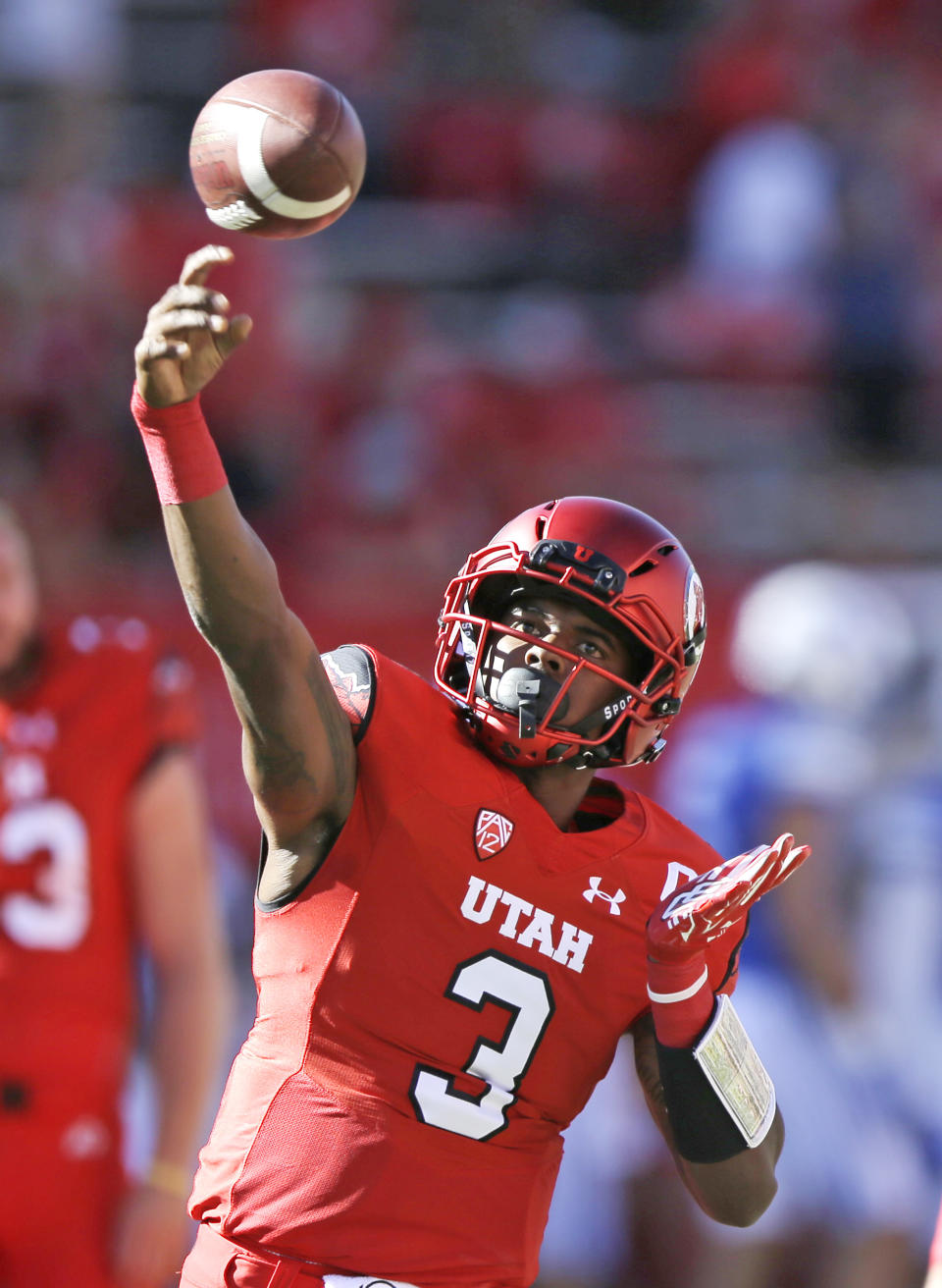 <p>Trending down: Troy Williams, Utah — 2017 is a big test for the talent Utah coach Kyle Whittingham brings to Salt Lake City. Just four starters return on the Utes’ offense and three of the team’s four leading receivers from a year ago are gone. Oh, and so is RB Joe Williams who averaged nearly 7 yards a carry in 2016. Can Troy Williams improve on his 53 percent completion percentage while also being the focal point of the offense? </p>