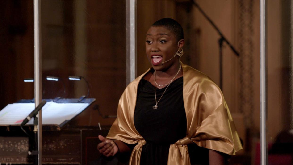 Ashlee Foreman, a master's student in vocal performance at the University of Akron, will make her debut with the New York Philharmonic this month with the Apollo's Singers.