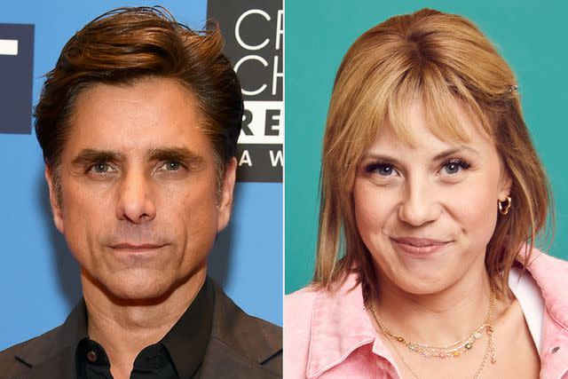 <p>Michael Kovac/GettyEmily Assiran/Getty</p> John Stamos and Jodie Sweetin