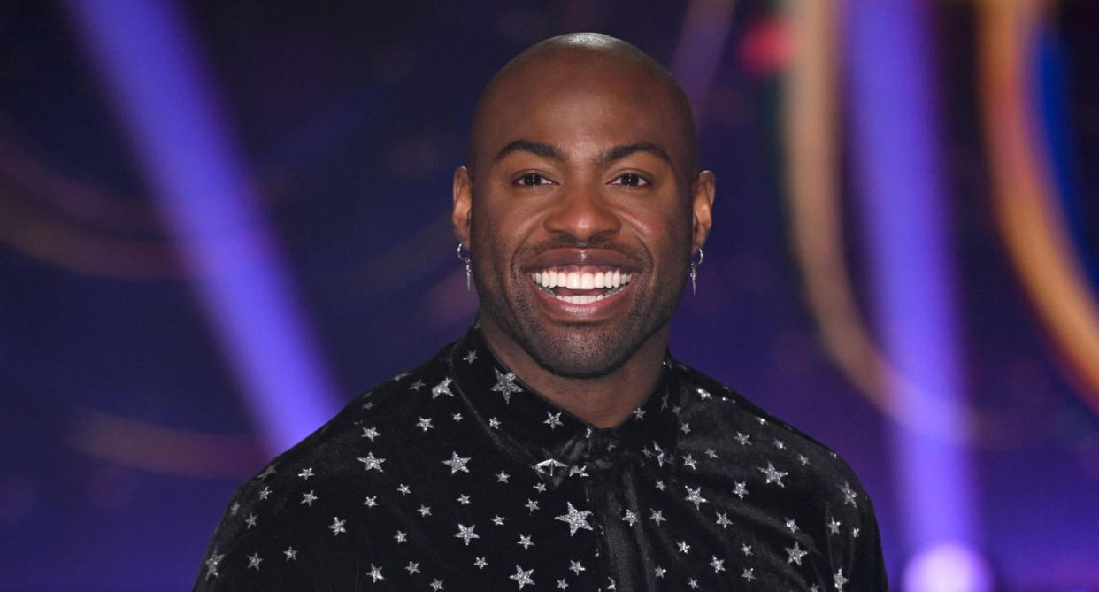 Comedian Darren Harriott is a contestant on Dancing on Ice. (Getty Images)