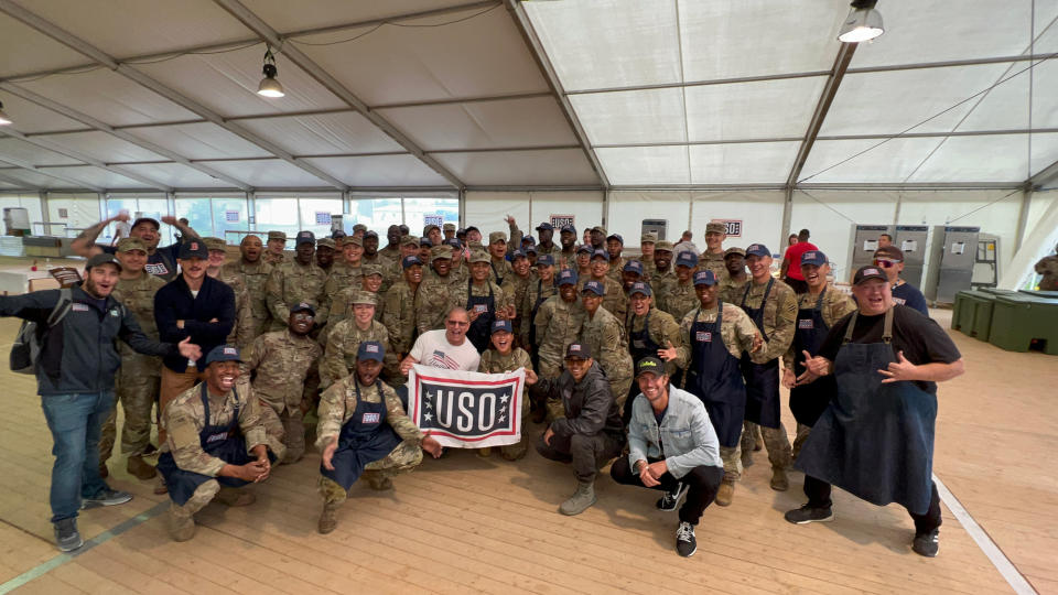 Wilmer Valderrama's USO Tour Photo Diary