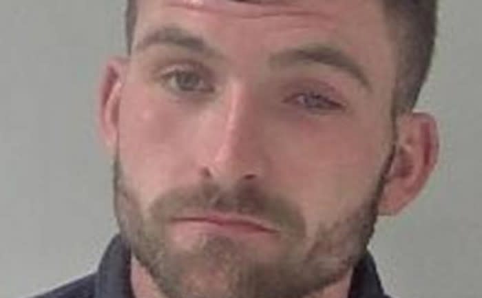 Daniel Edwards, 28, entered the house through a kitchen window and then assaulted the victim (Picture: SWNS)